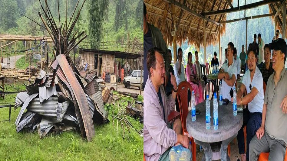 Arunachal: MLA Ratu Techi extends support to fire victim in Papum Pare's Sagalee constituency Arunachal: MLA Ratu Techi extends support to fire victim in Papum Pare's Sagalee constituency