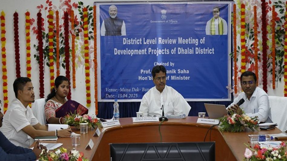 Tripura CM urges timely completion of projects, says delays impact people’s lives Tripura CM urges timely completion of projects, says delays impact people’s lives