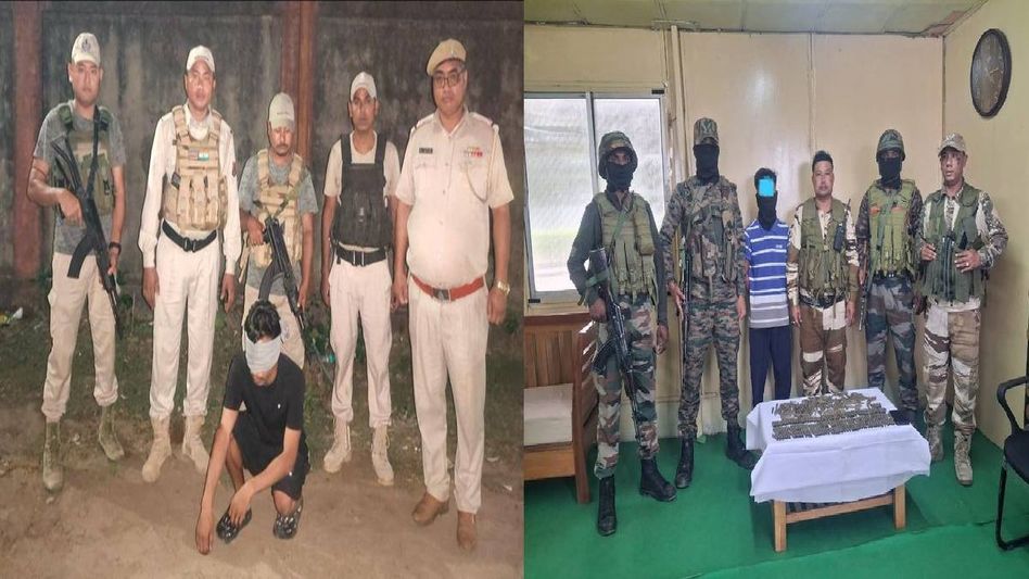 Manipur: Security forces arrest two active PREPAK (Pro) cadres during search operations Manipur: Security forces arrest two active PREPAK (Pro) cadres during search operations
