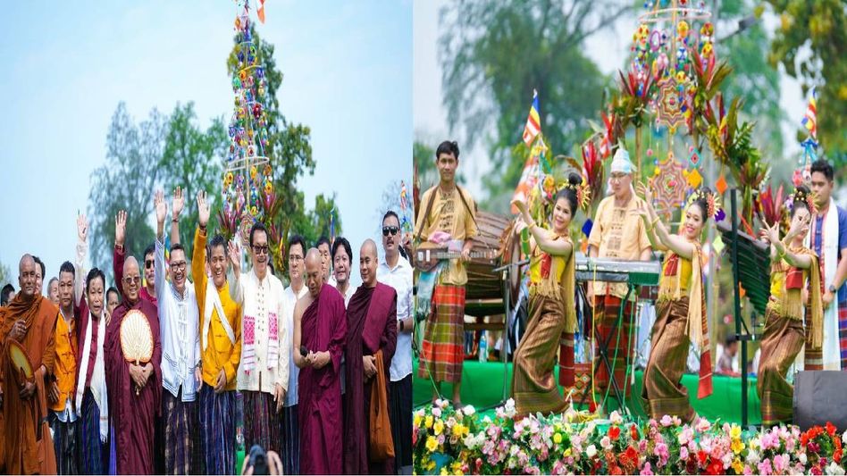 Arunachal Deputy CM leads grand inauguration of International Maha Sangken festival at Namsai Arunachal Deputy CM leads grand inauguration of International Maha Sangken festival at Namsai