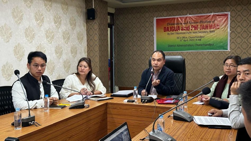 Centre reviews tribal welfare schemes in Manipur; calls for district-level push on DAJGUA and PM-JANMAN implementation Centre reviews tribal welfare schemes in Manipur; calls for district-level push on DAJGUA and PM-JANMAN implementation