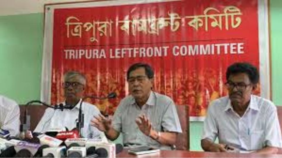 Tripura Left Front: BJP provoking unrest to distract public from core issues Tripura Left Front: BJP provoking unrest to distract public from core issues