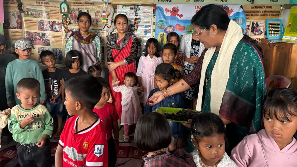 Meghalaya: Union MoS assesses child welfare, development projects in East Khasi Hills Meghalaya: Union MoS assesses child welfare, development projects in East Khasi Hills