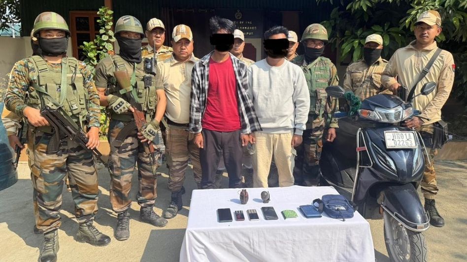 Manipur security forces arrest militants, recover huge cache of arms and ammunition Manipur security forces arrest militants, recover huge cache of arms and ammunition