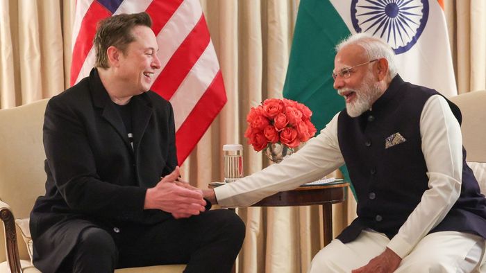 PM Modi spoke to Elon Musk on the phone on Friday.