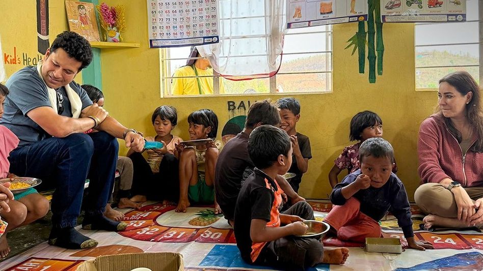 Meghalaya teams up with Sachin Tendulkar, Gates foundations to boost child health Meghalaya teams up with Sachin Tendulkar, Gates foundations to boost child health