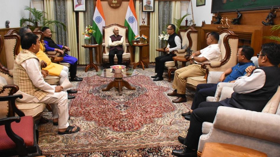 BJP MLAs urge Manipur Governor to intensify arms recovery in hill areas, accelerate peace talks BJP MLAs urge Manipur Governor to intensify arms recovery in hill areas, accelerate peace talks