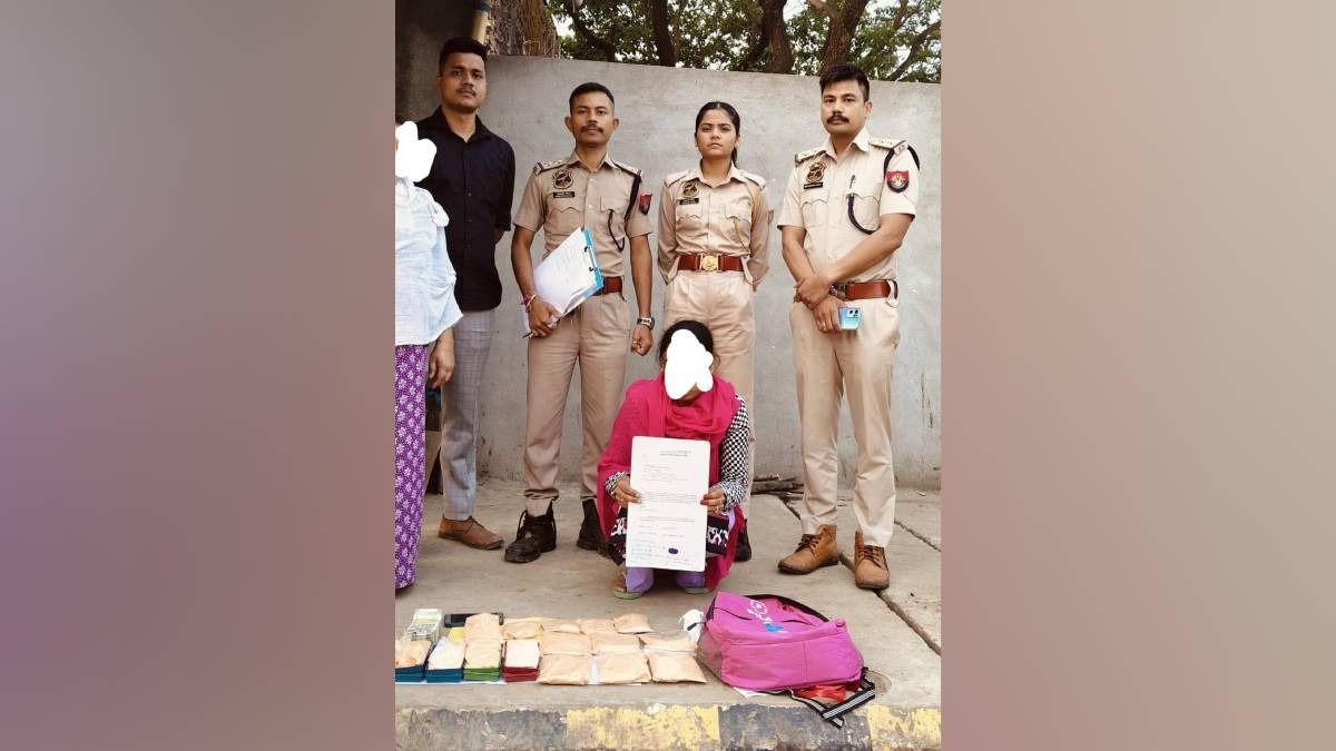 Assam: Woman drug peddler arrested in Guwahati with heroin, cash, and packaging materials Assam: Woman drug peddler arrested in Guwahati with heroin, cash, and packaging materials
