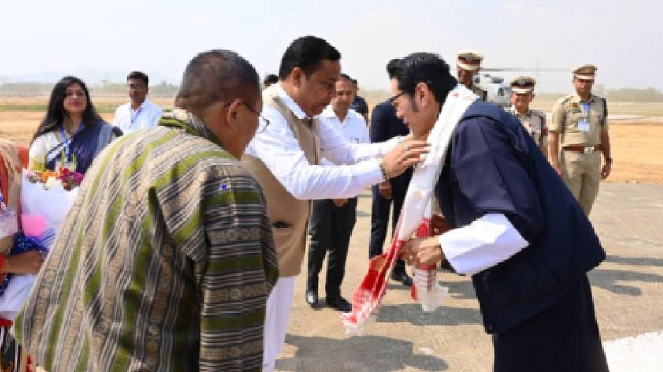 Bhutan King's Assam visit to boost bilateral ties: Himanta Biswa Sarma Bhutan King's Assam visit to boost bilateral ties: Himanta Biswa Sarma