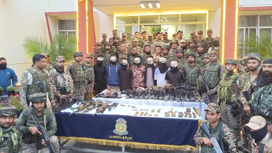 Manipur police arrest eight KCP (PWG) militants, seize weapons Manipur police arrest eight KCP (PWG) militants, seize weapons