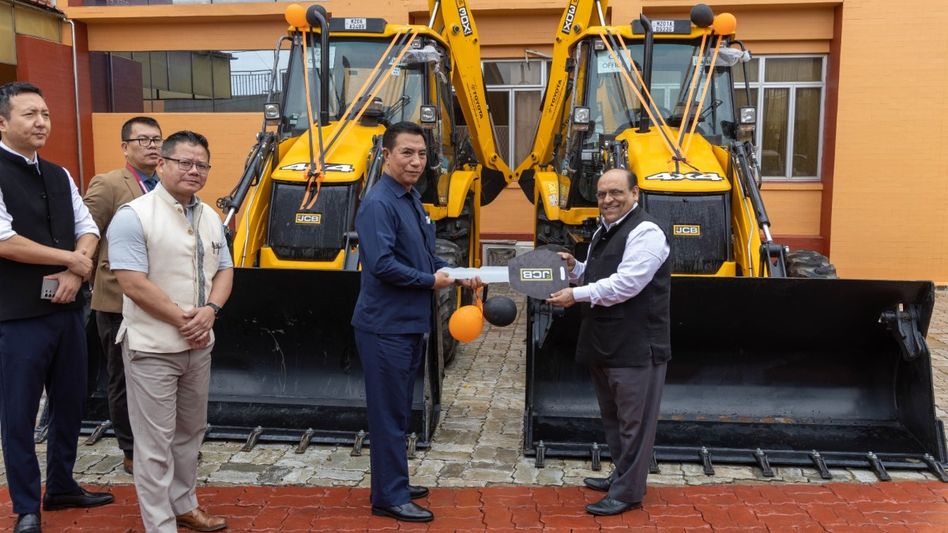 Mizoram gets two JCBs to boost road safety, disaster management efforts Mizoram gets two JCBs to boost road safety, disaster management efforts