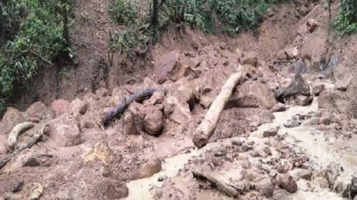 Meghalaya: Landslide risk increases along NH-40 construction zone, officials warn