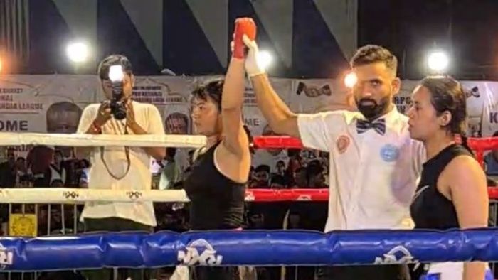 Sikkim kickboxer wins second national pro league title