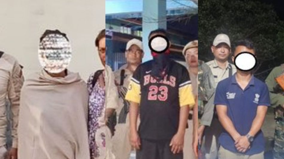 Manipur Police arrest three insurgent group members in separate operations Manipur Police arrest three insurgent group members in separate operations