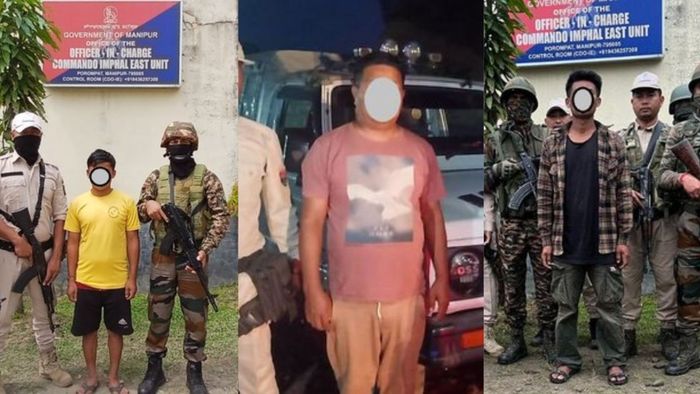 Manipur Police arrest three insurgent group members in Imphal East