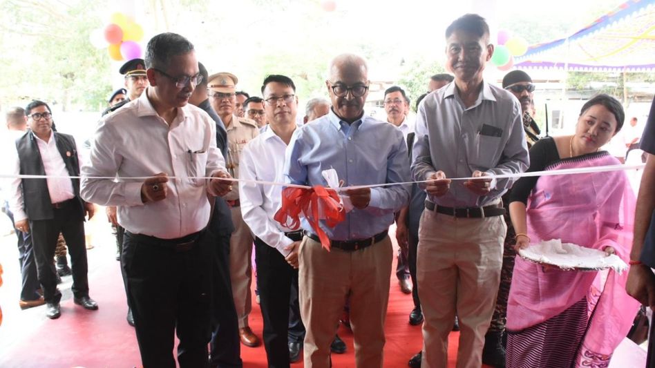 Manipur Governor inaugurates 100-bedded SC girls' hostel at Dhanamanjuri University Manipur Governor inaugurates 100-bedded SC girls' hostel at Dhanamanjuri University