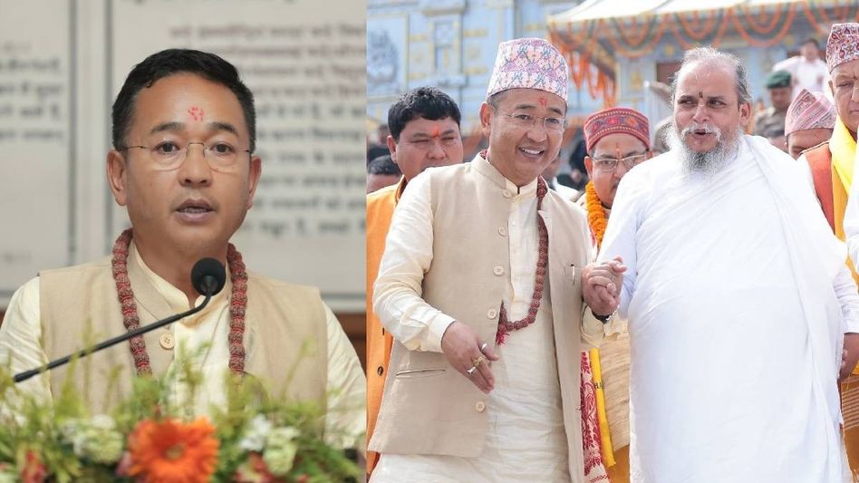 Sikkim CM attends grand conclusion of Shrimad Bhagavat Saptaha Sikkim CM attends grand conclusion of Shrimad Bhagavat Saptaha