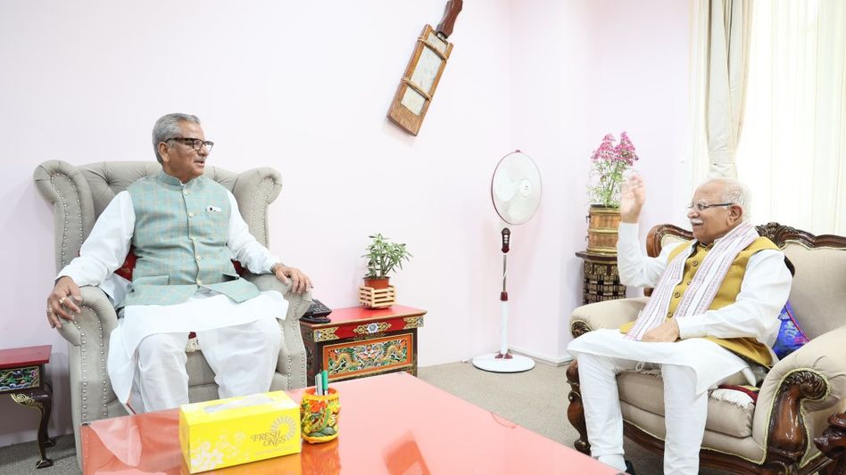 Sikkim Governor-Union Minister discuss key development initiatives Sikkim Governor-Union Minister discuss key development initiatives