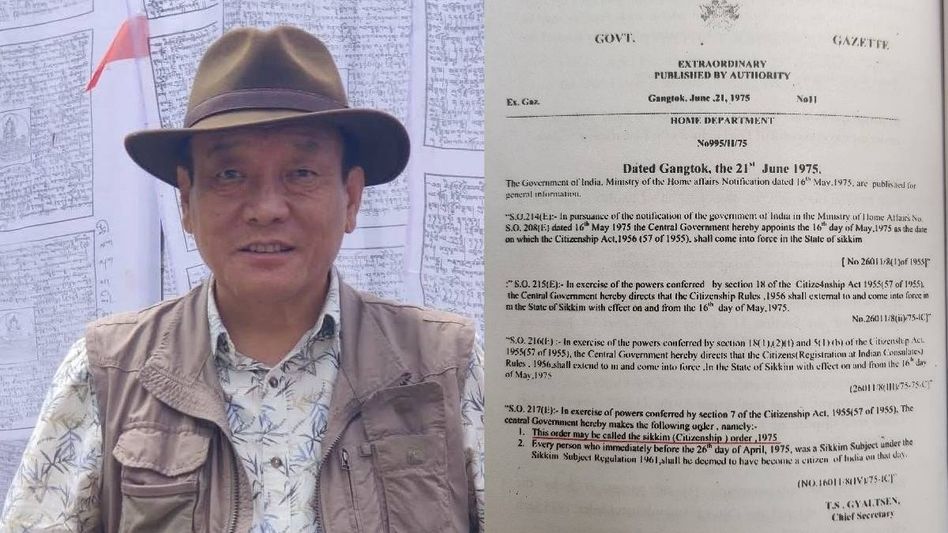 Sikkim tribal leader highlights significance of 1975 citizenship transition Sikkim tribal leader highlights significance of 1975 citizenship transition