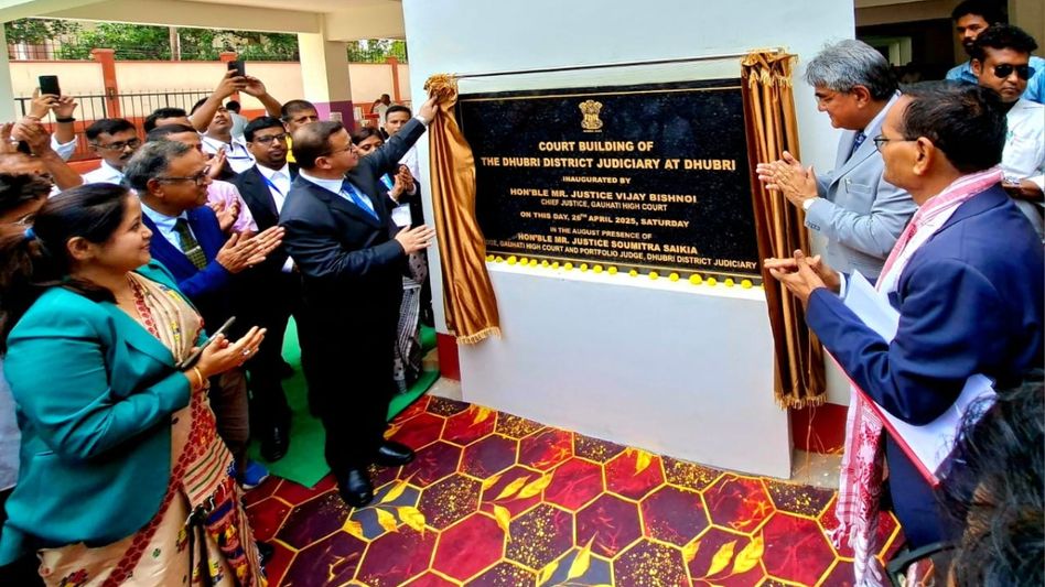 Assam: Dhubri Judiciary marks new era with inauguration of state-of-the-art court building Assam: Dhubri Judiciary marks new era with inauguration of state-of-the-art court building