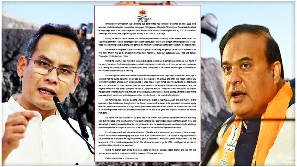 Who shields the coal syndicate? Gaurav Gogoi questions Himanta's silence over Rs 100 crore nexus Who shields the coal syndicate? Gaurav Gogoi questions Himanta's silence over Rs 100 crore nexus