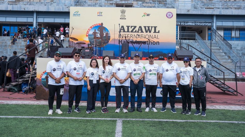 Mizoram: Aizawl hosts first-ever international half marathon; next edition on Valentine’s Day Mizoram: Aizawl hosts first-ever international half marathon; next edition on Valentine’s Day