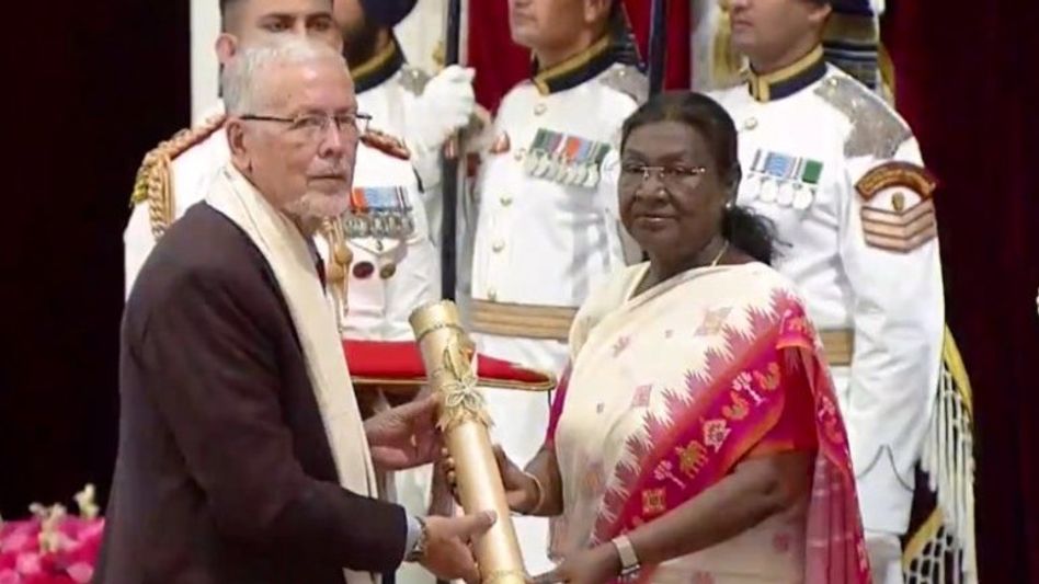 Meghalaya Prof David R. Syiemlieh awarded Padma Shri for contribution to literature-education Meghalaya Prof David R. Syiemlieh awarded Padma Shri for contribution to literature-education