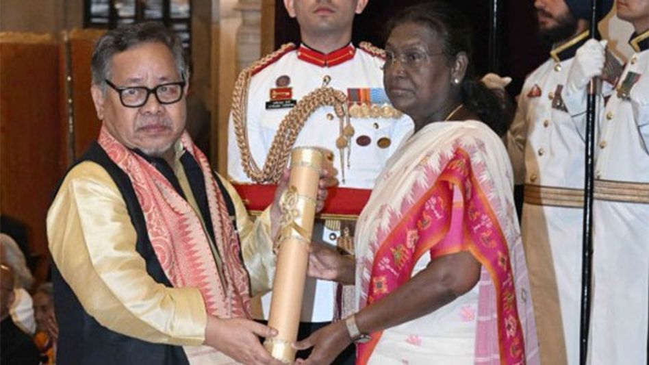 Assam folkorist-poet Anil Boro conferred Padma Shri for contribution to Bodo literature Assam folkorist-poet Anil Boro conferred Padma Shri for contribution to Bodo literature