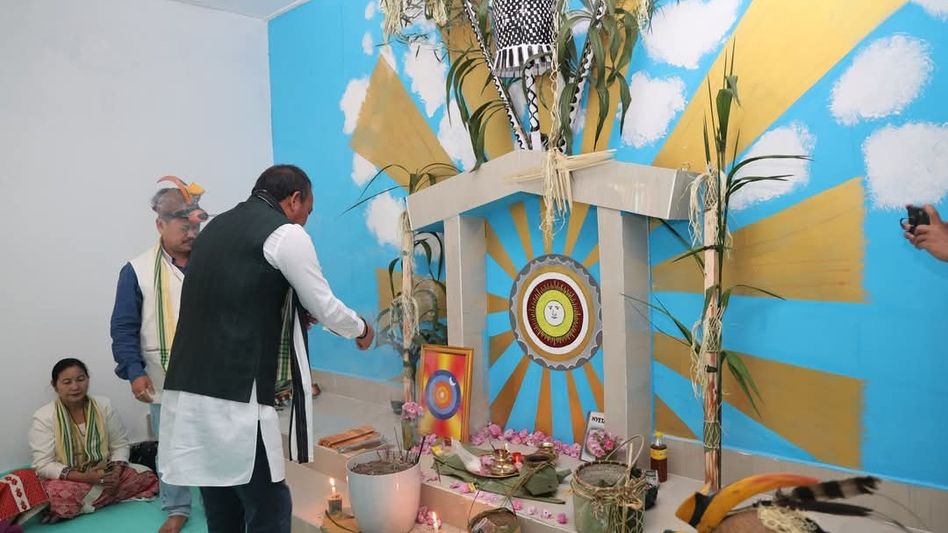 Arunachal home minister inaugurates prayer centre in Pakke Kessang to promote indigenous culture Arunachal home minister inaugurates prayer centre in Pakke Kessang to promote indigenous culture