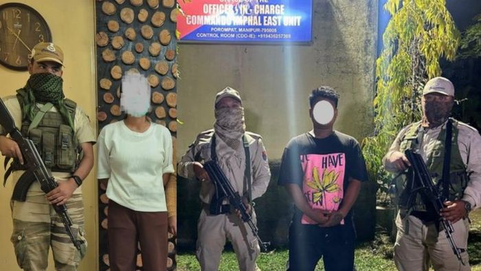 Manipur police arrest two militants involved in regional extortion operations