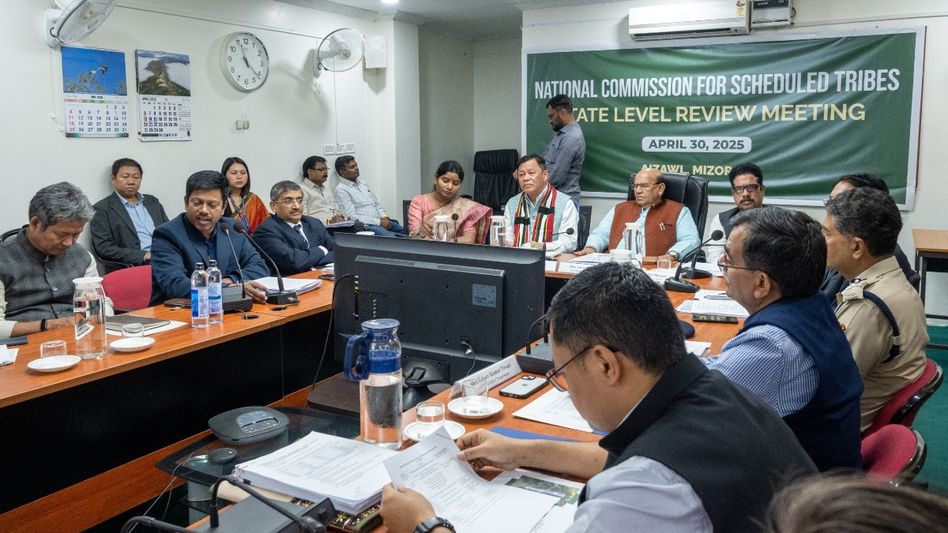 Mizoram's tribal welfare: NCST satisfied with Centre's development efforts Mizoram's tribal welfare: NCST satisfied with Centre's development efforts