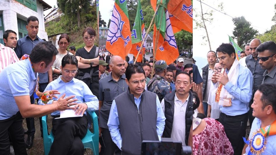 MP Raju Bista walks with the people; highlights long-standing problems in Toongsoong and Pandam MP Raju Bista walks with the people; highlights long-standing problems in Toongsoong and Pandam