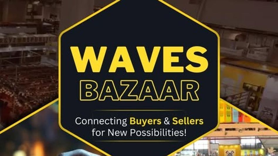 WAVES Bazaar clocks Rs 800 crore deals, set to cross Rs 1,000 crore WAVES Bazaar clocks Rs 800 crore deals, set to cross Rs 1,000 crore