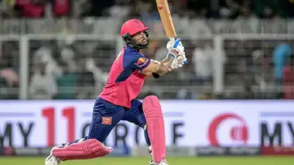 IPL 2025: Riyan Parag wows Eden Gardens by smashing 6 sixes in a row IPL 2025: Riyan Parag wows Eden Gardens by smashing 6 sixes in a row