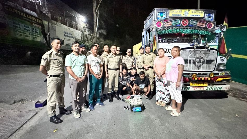 Historic drug seizure in Sikkim: Three held with heroin in Jorethang Historic drug seizure in Sikkim: Three held with heroin in Jorethang