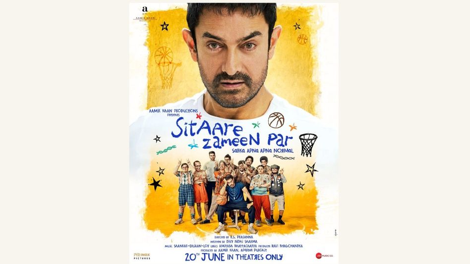 Aamir Khan's 'Sitaare Zameen Par' gets release date and first poster reveal Aamir Khan's 'Sitaare Zameen Par' gets release date and first poster reveal