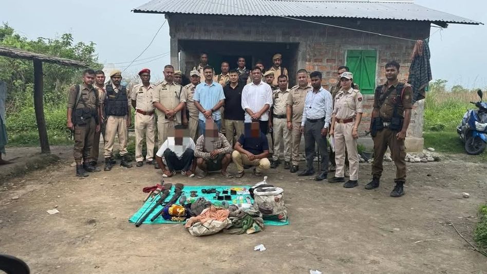 Assam: Three poachers arrested over elephant killing in Manas National Park Assam: Three poachers arrested over elephant killing in Manas National Park