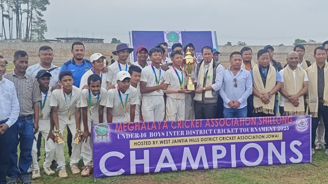 Meghalaya: Shillong Cricket Association B team defeats Tura by eight wickets to win U-16 title