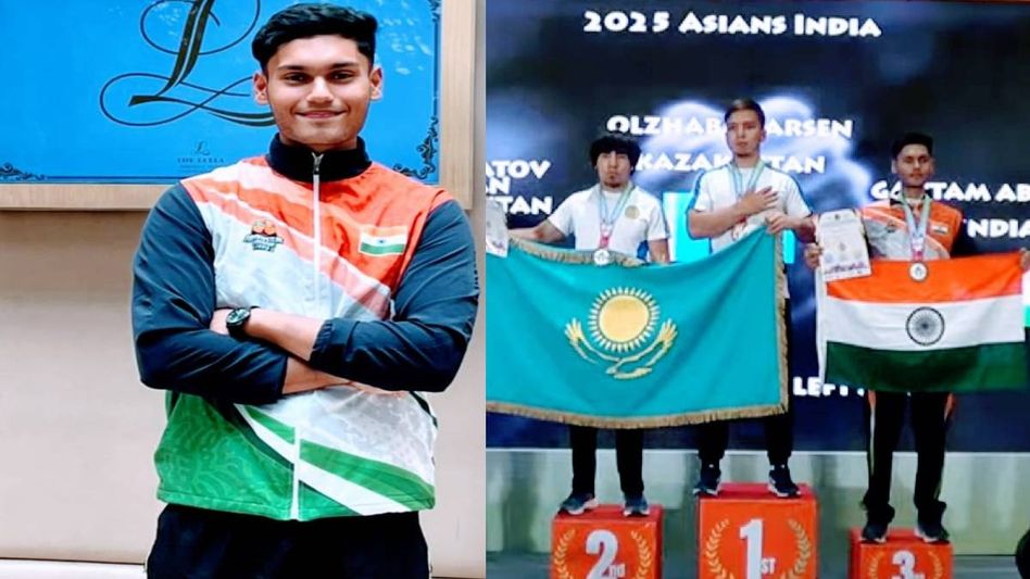 Assam's Abhinab Gautam clinches bronze for India at Asian Armwrestling Championship 2025 Assam's Abhinab Gautam clinches bronze for India at Asian Armwrestling Championship 2025