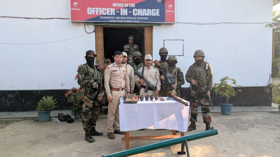 Manipur: Arms recovered, militants arrested in ongoing counter-extortion, anti-crime operations Manipur: Arms recovered, militants arrested in ongoing counter-extortion, anti-crime operations