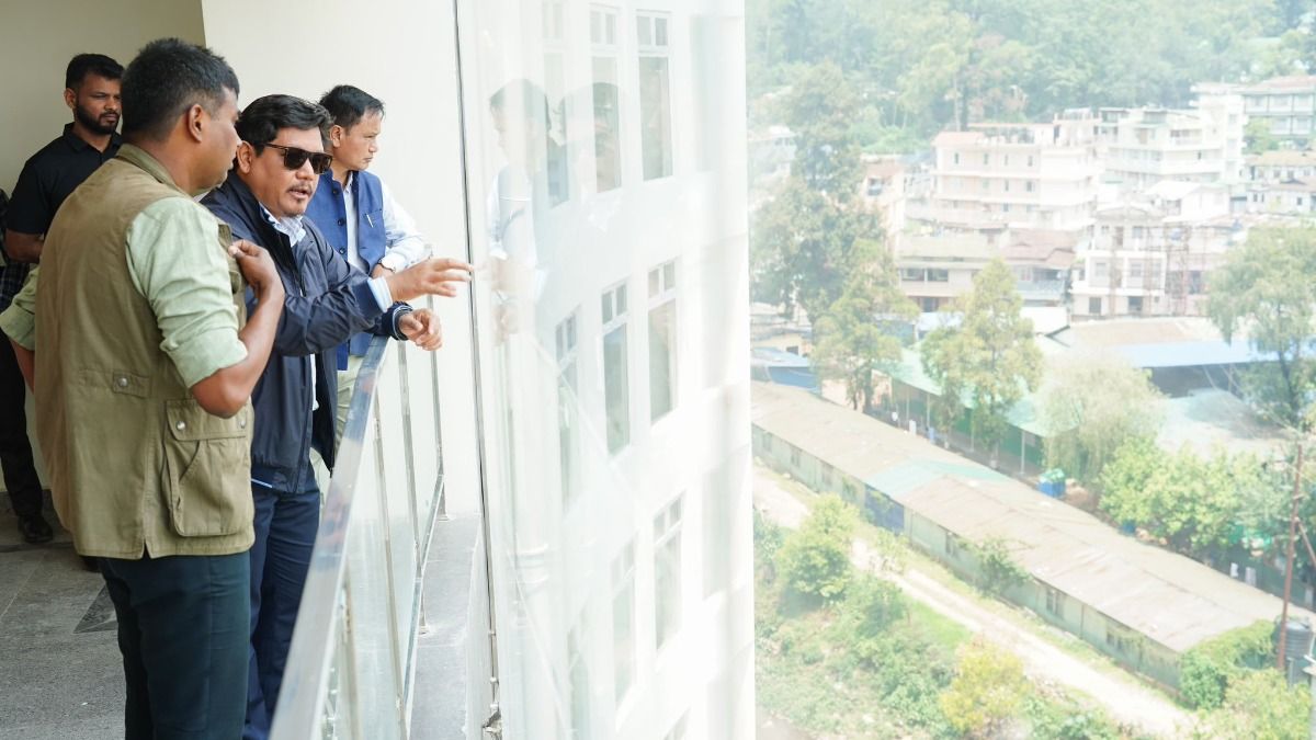 Meghalaya's Polo Mall nears completion, set to transform Shillong's urban landscape