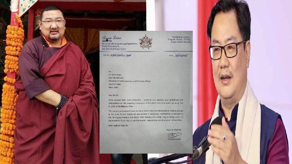 Sikkim minister urges Centre’s intervention in Bodhgaya Temple Act dispute Sikkim minister urges Centre’s intervention in Bodhgaya Temple Act dispute