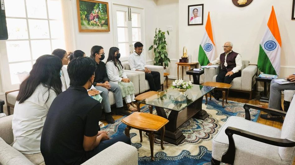 RIMS students meet Manipur Governor, seek redressal of grievances RIMS students meet Manipur Governor, seek redressal of grievances