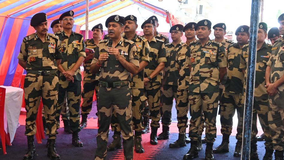 ADG BSF reviews border security preparedness along Indo-Bangladesh border ADG BSF reviews border security preparedness along Indo-Bangladesh border
