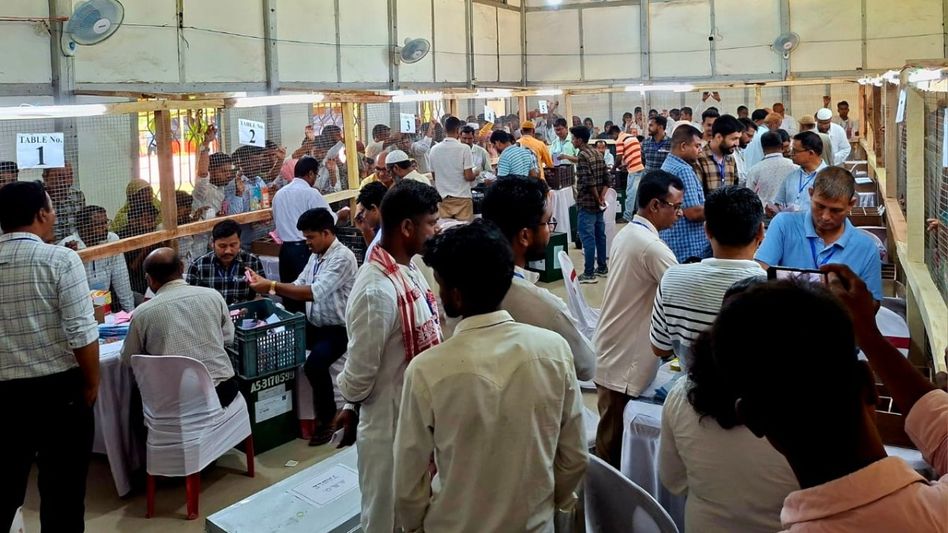 Assam: Dhubri gears up for Panchayat election vote counting amidst tight security Assam: Dhubri gears up for Panchayat election vote counting amidst tight security