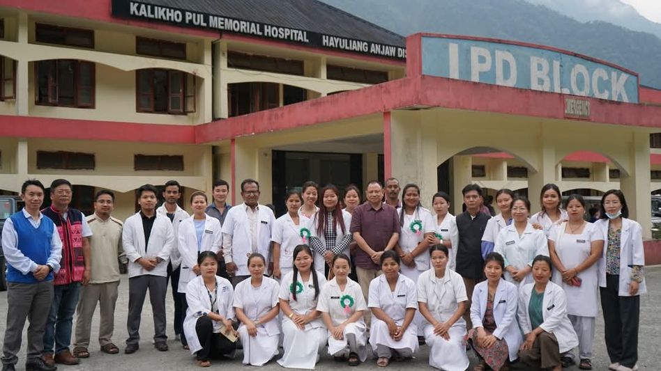 Arunachal Health Minister pledges rapid healthcare overhaul during visit to Hayuliang Border Hospital Arunachal Health Minister pledges rapid healthcare overhaul during visit to Hayuliang Border Hospital
