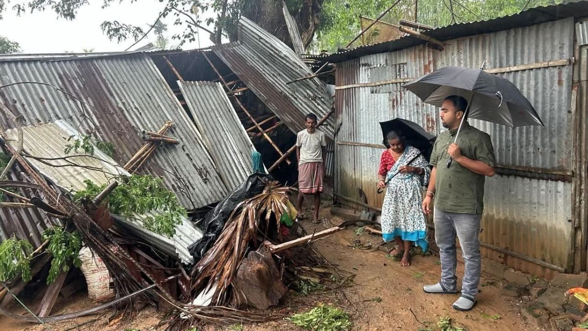 Tripura storm leaves trail of destruction, over 1,800 homes hit, hundreds displaced Tripura storm leaves trail of destruction, over 1,800 homes hit, hundreds displaced