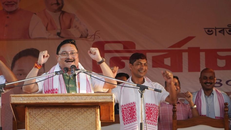 Assam BJP president Dilip Saikia hails Panchayat poll win as mandate for development and trust in BJP Assam BJP president Dilip Saikia hails Panchayat poll win as mandate for development and trust in BJP