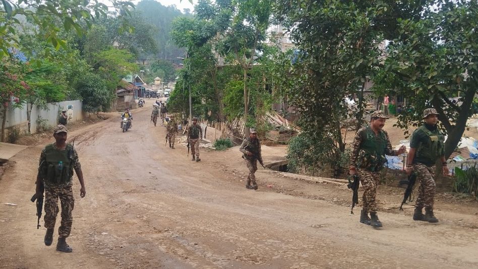 Manipur security forces crackdown on extortion-drug trafficking, 8 arrested Manipur security forces crackdown on extortion-drug trafficking, 8 arrested