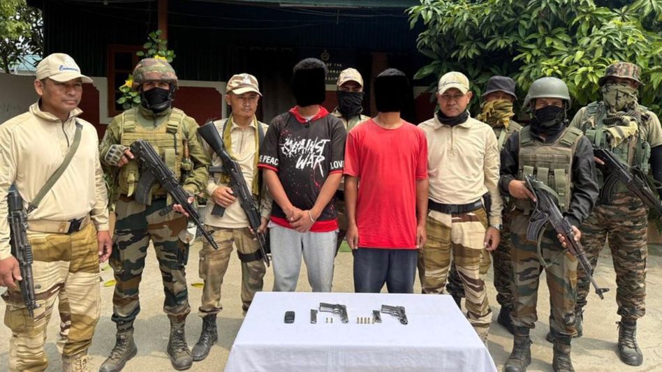 Seven militants from banned groups arrested across Manipur in major crackdown Seven militants from banned groups arrested across Manipur in major crackdown